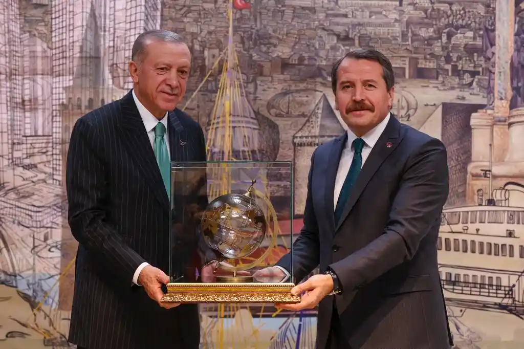 Cumhurbaşkanı Erdoğan, ILC heyetini kabul etti