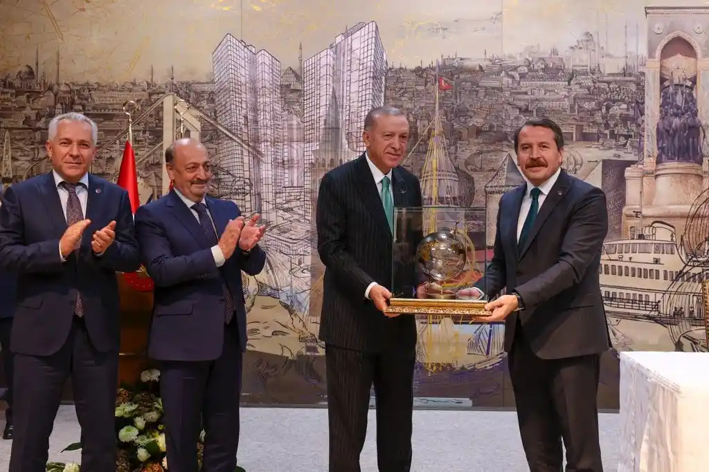 Cumhurbaşkanı Erdoğan, ILC heyetini kabul etti
