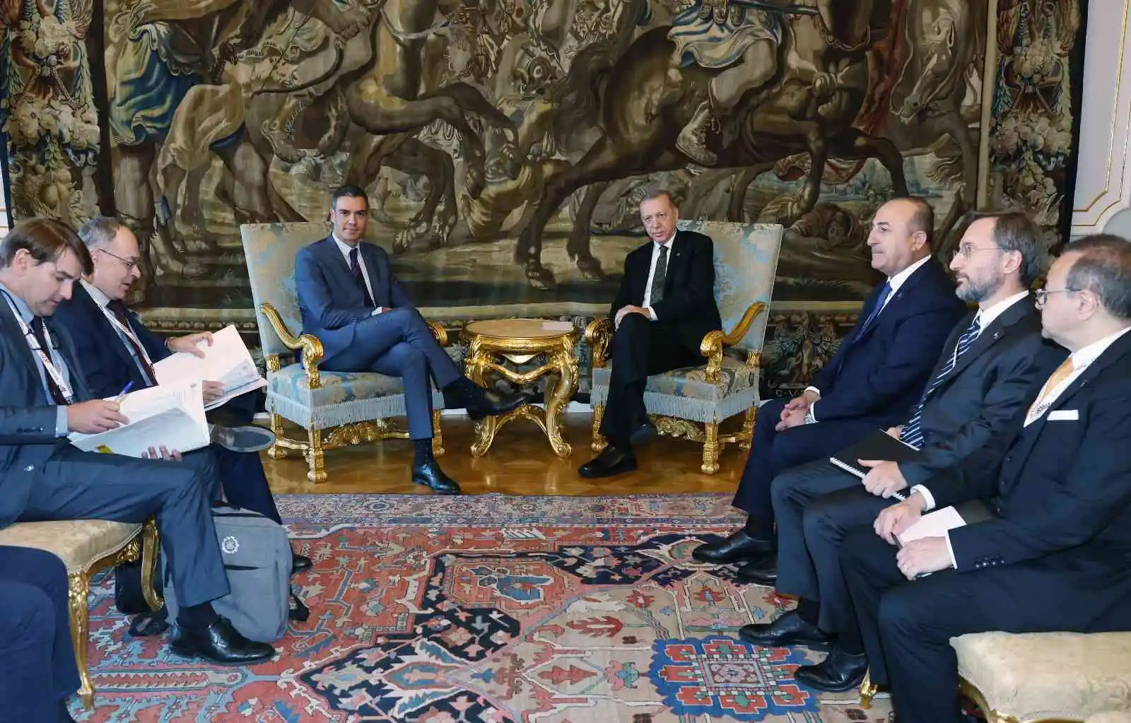 Cumhurbaşkanı Erdoğan, İspanya Başbakanı Sanchez’i kabul etti
