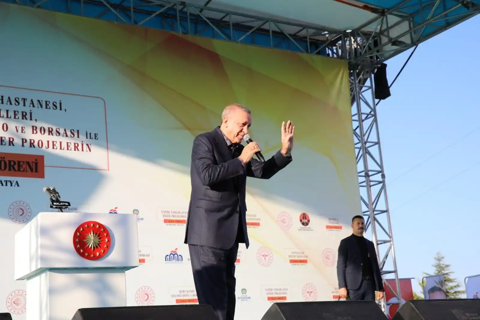 Cumhurbaşkanı Erdoğan Malatya'da toplu açılış törenine katıldı