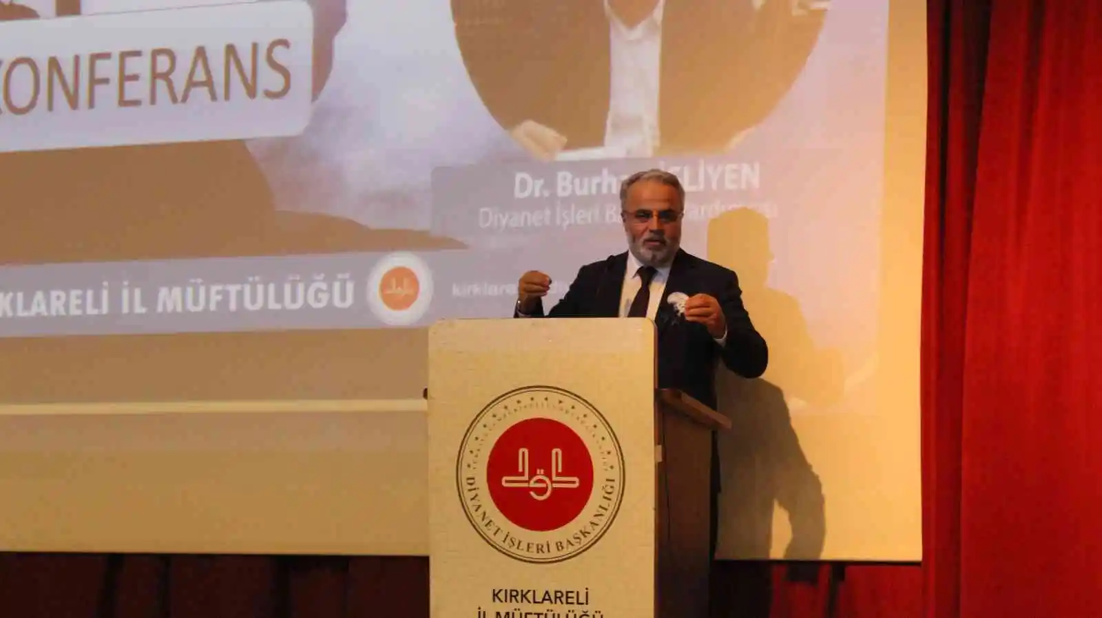 Diyanet İşleri Başkan Yardımcısı İşliyen Kırklareli'de