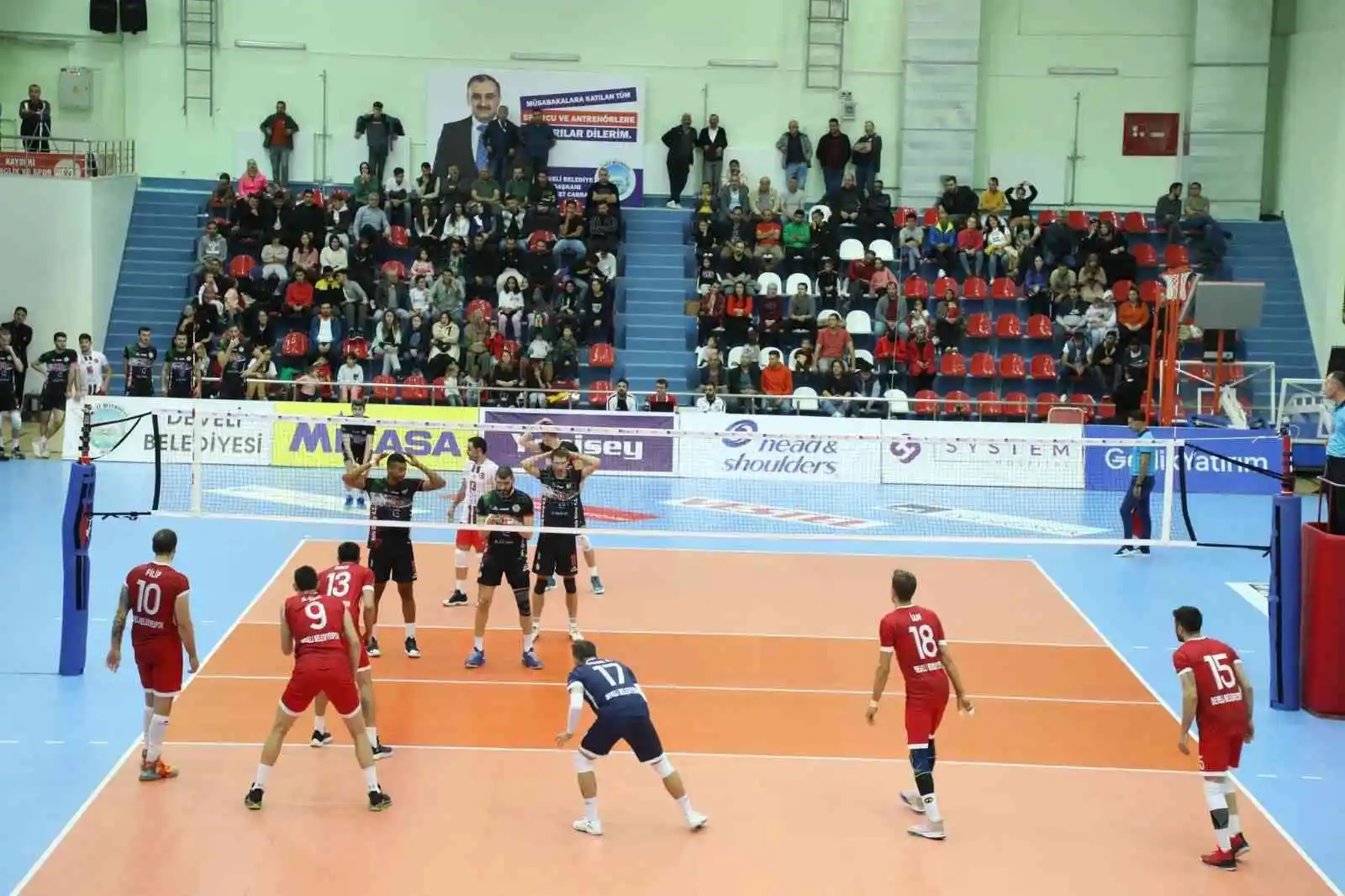 Efeler Ligi 4. hafta: Develi Belediyespor: 0- Cizre Belediyespor: 3
