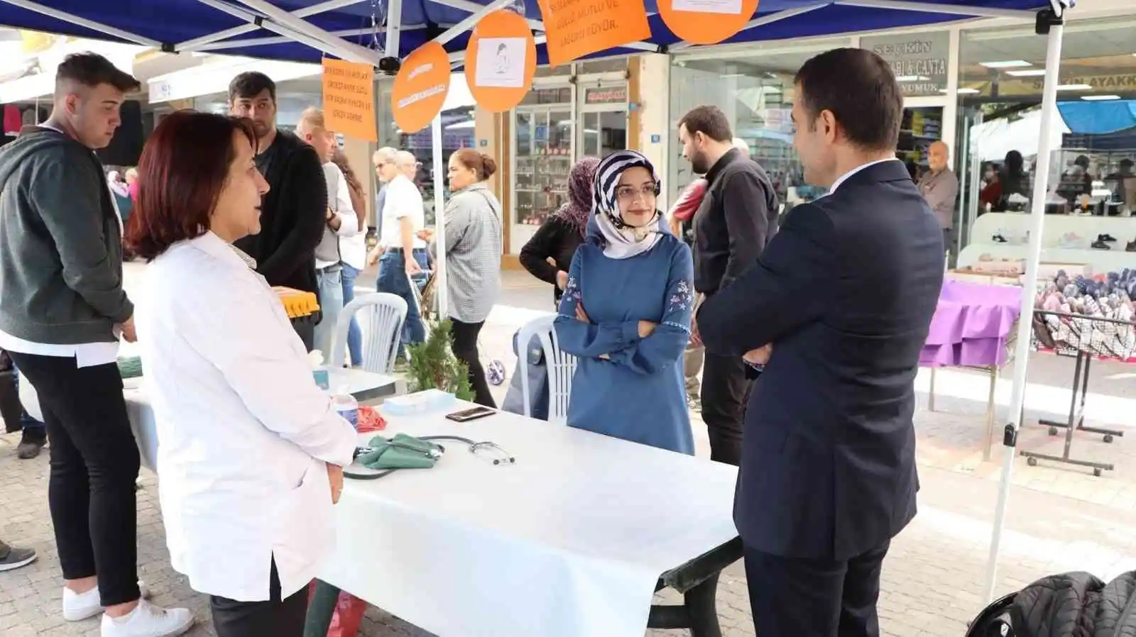 Emirdağ’da sağlık taraması devam ediyor
