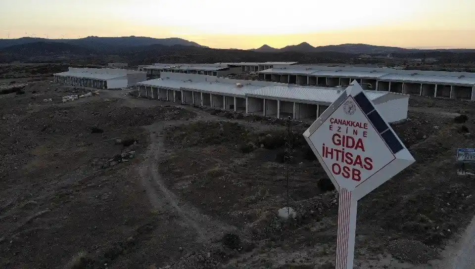 Ezine Gıda İhtisas OSB'de ilk fabrika kasım ayında açılıyor