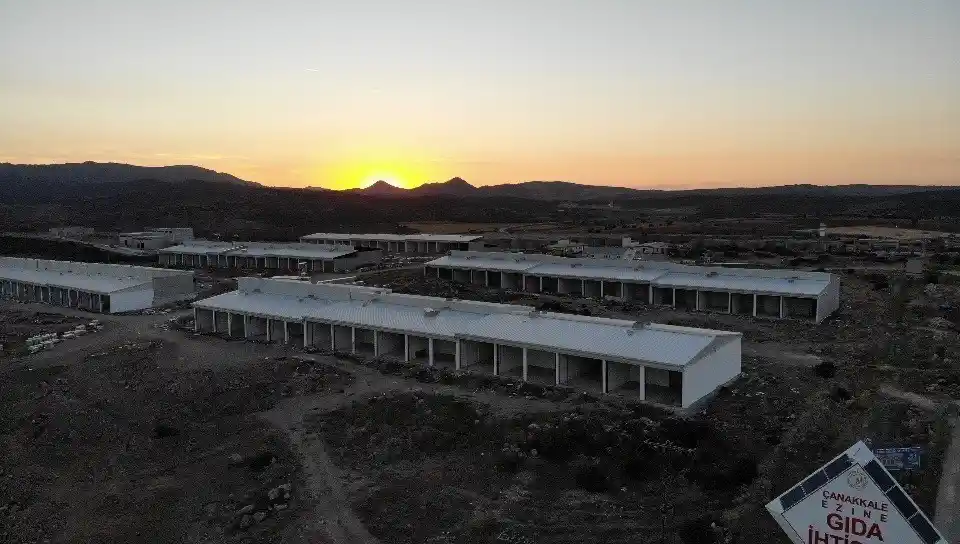 Ezine Gıda İhtisas OSB’de ilk fabrika kasım ayında açılıyor