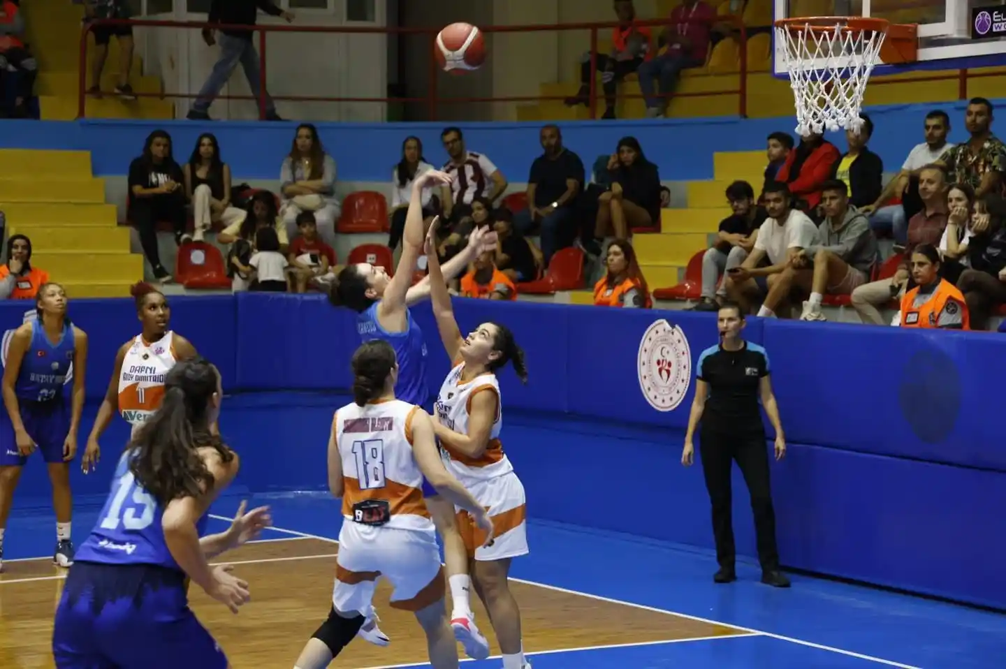FIBA Kadınlar Avrupa Kupası: Hatay Büyükşehir Belediyespor: 80 - Dafni Agiou Dimitriou: 45