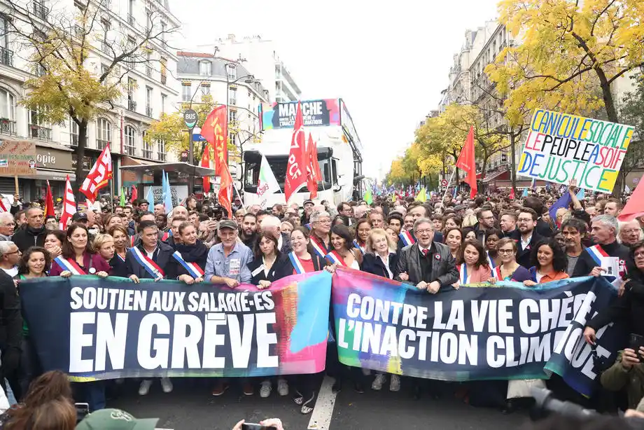 Fransa'da hayat pahalılığı protestosu
