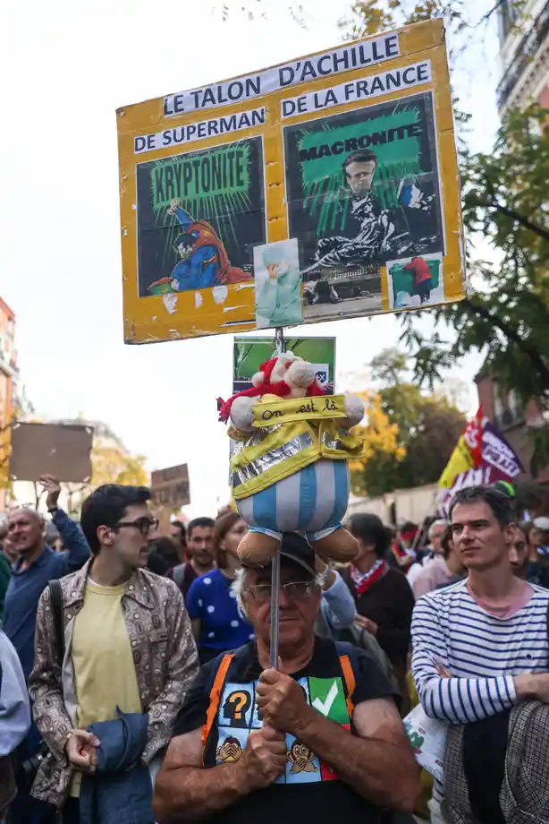 Fransa’da hayat pahalılığı protestosu
