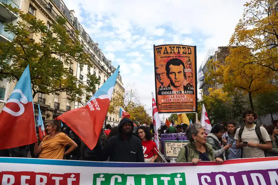 Fransa’da hayat pahalılığı protestosu
