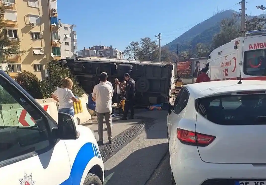 Freni patlayan kamyon dehşet saçtı: 1 ölü, 6 yaralı