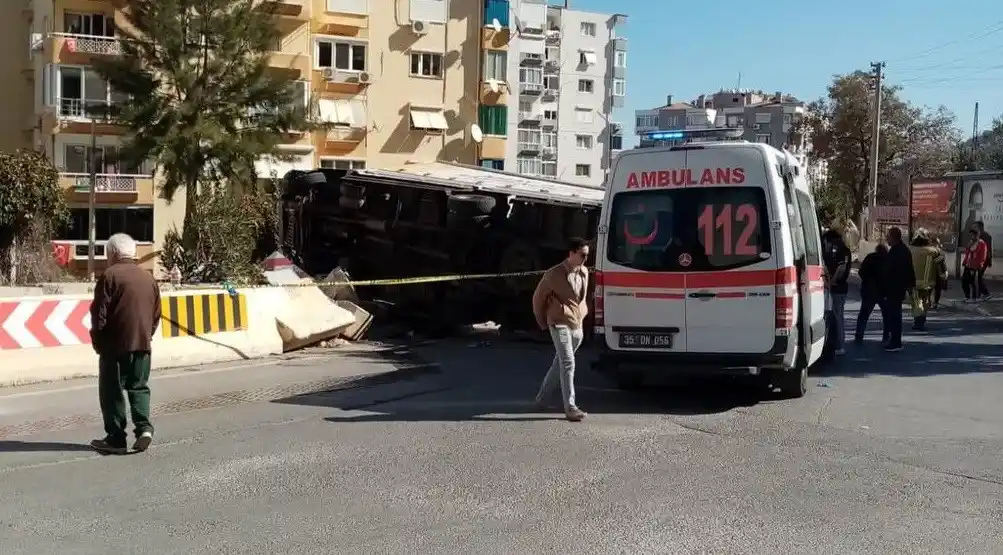 Freni patlayan kamyon dehşet saçtı: 1 ölü, 6 yaralı