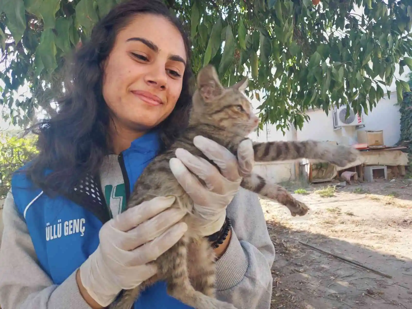 Germencikli gençler sokak hayvanlarını unutmadı