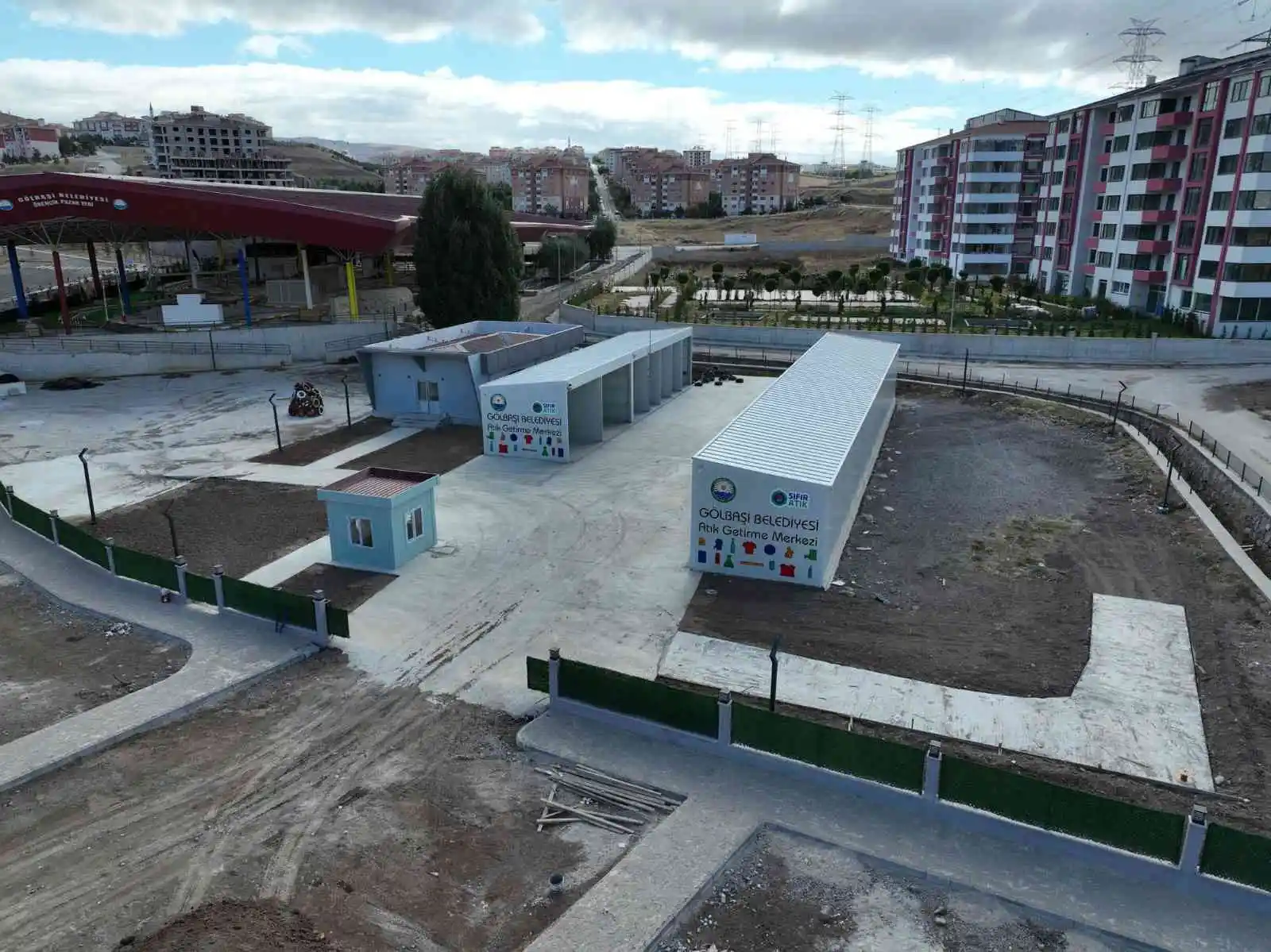 Gölbaşı Belediyesi’nden donanımlı ’Sıfır Atık Merkezi’ projesi