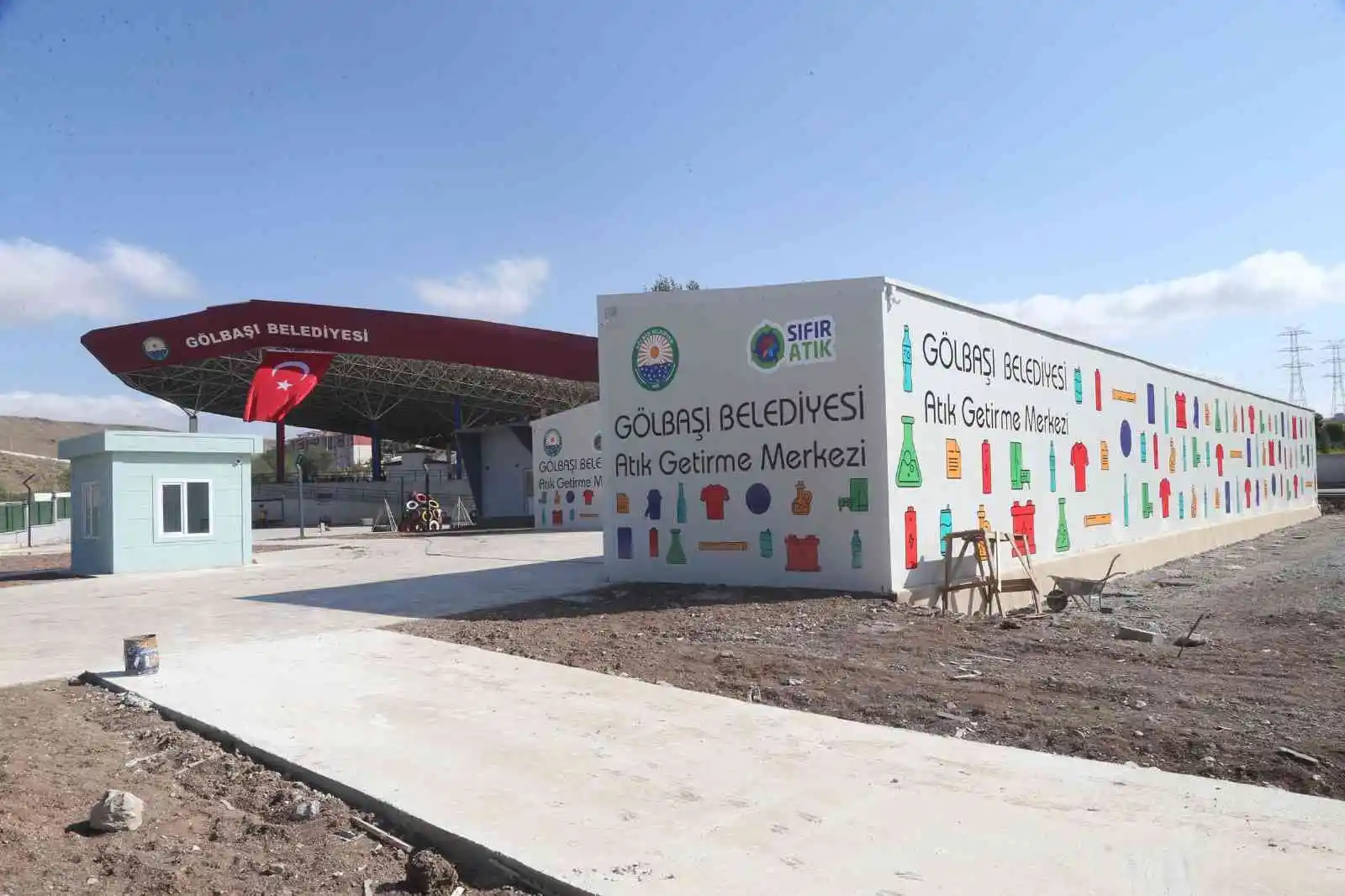 Gölbaşı Belediyesi’nden donanımlı ’Sıfır Atık Merkezi’ projesi