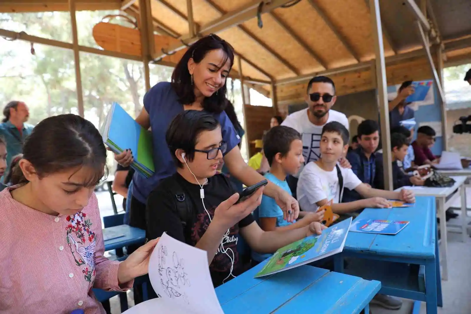 Hayvanat Bahçesi özel öğrencileri ağırladı
