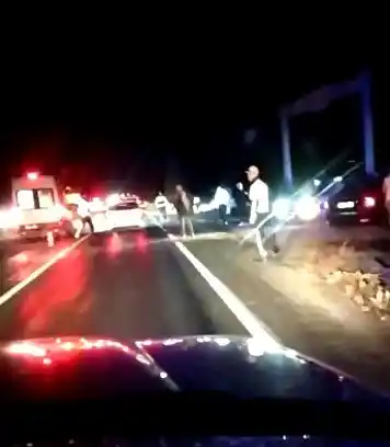 Helalleşmeye giden abi kardeş kazada hayatını kaybetti