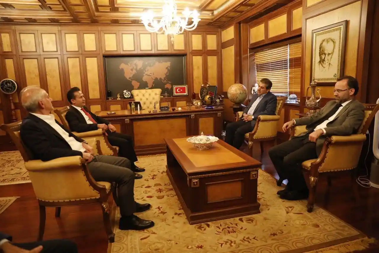 İBB Meclisi AK Parti grubundan Başkan Yazıcı’ya geçmiş olsun ziyareti