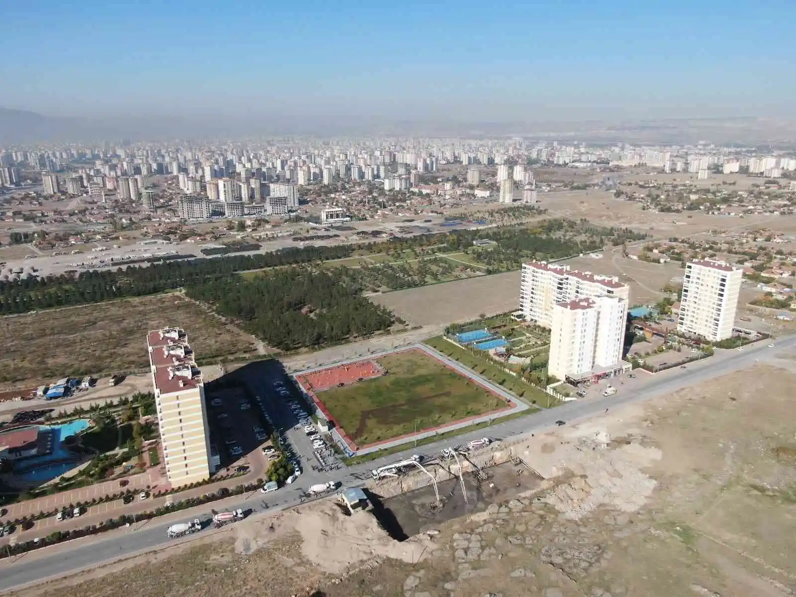 İhlas Vakfı yurdunun temeli atıldı