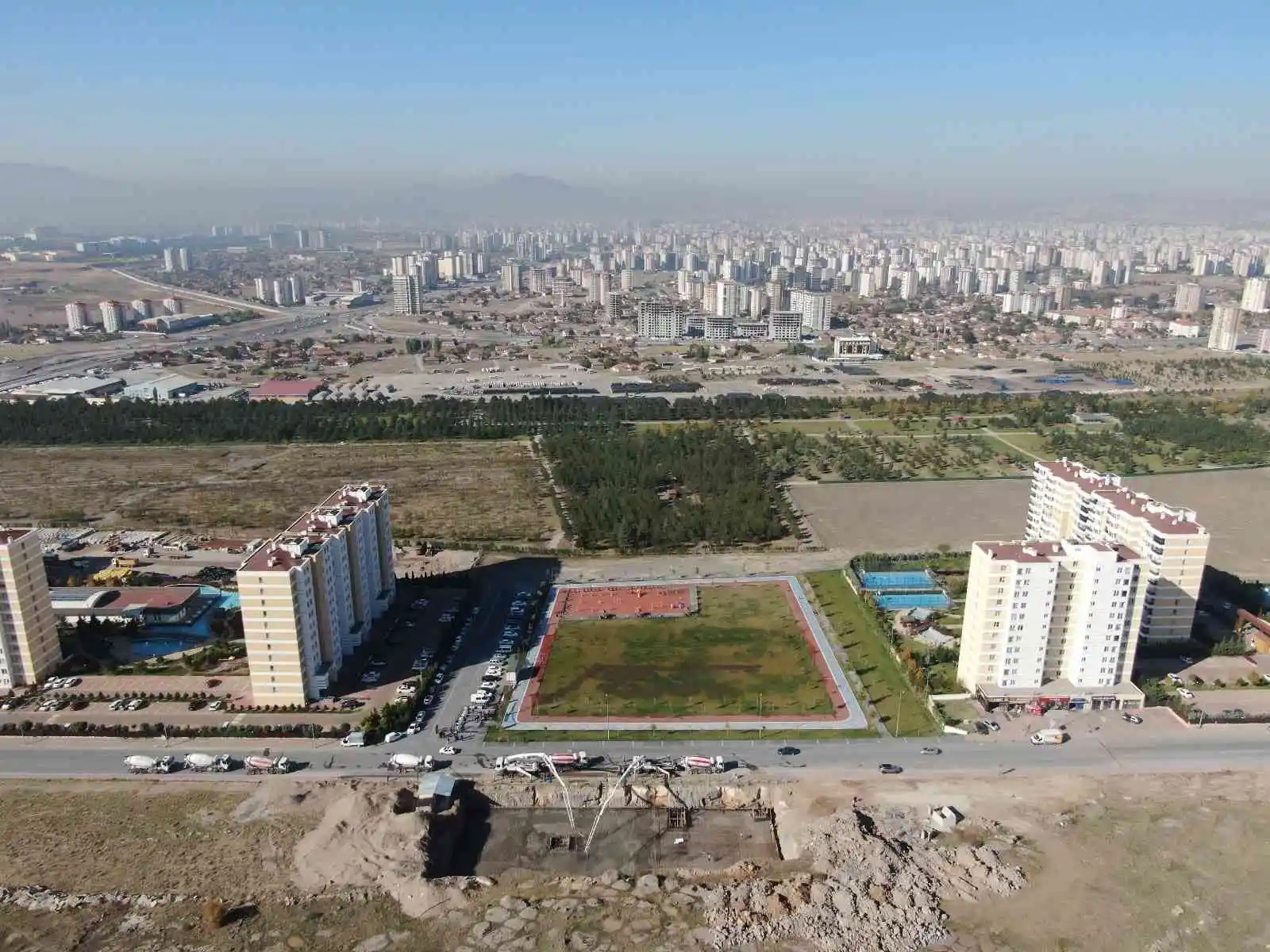 İhlas Vakfı yurdunun temeli atıldı