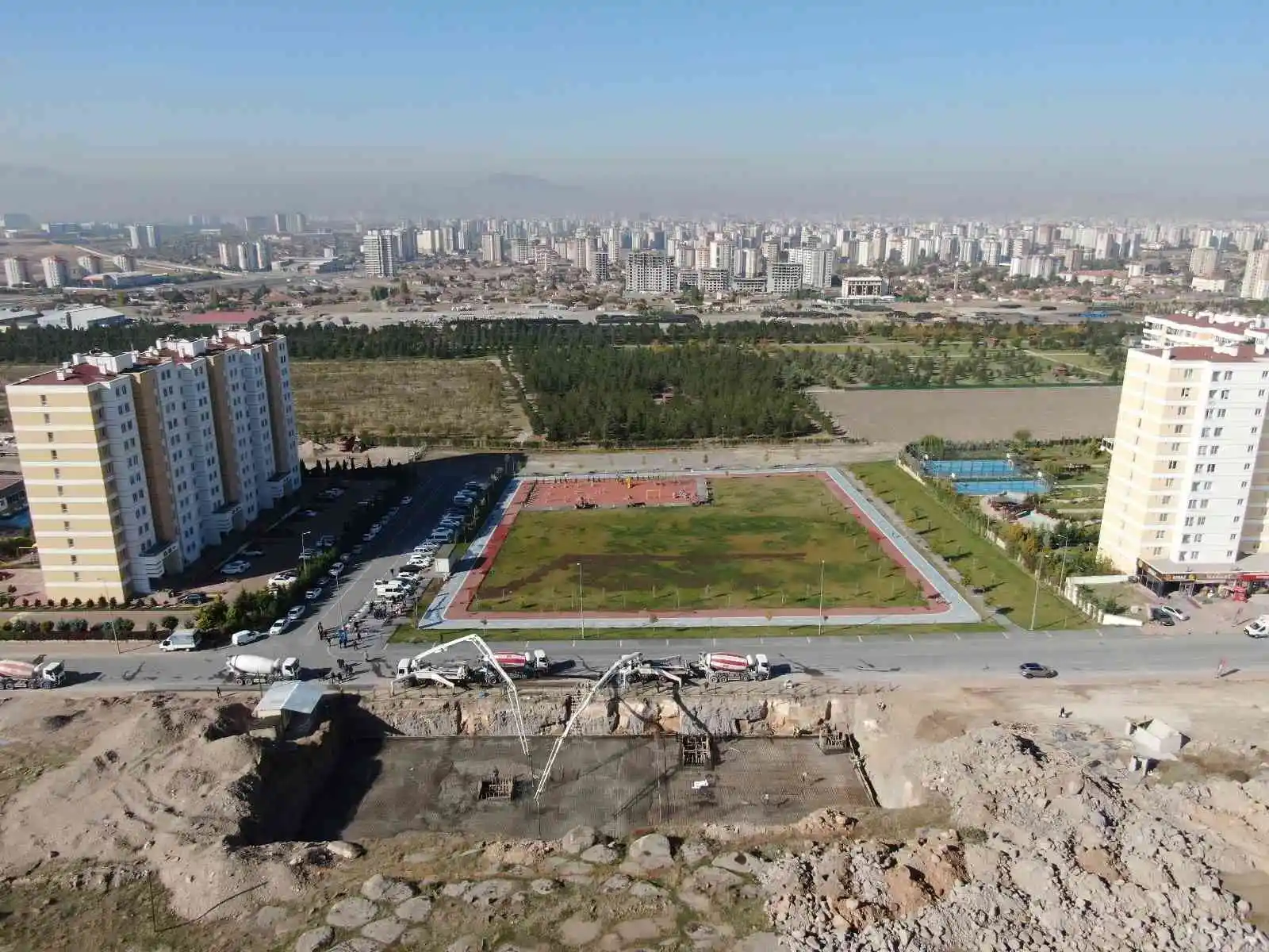 İhlas Vakfı yurdunun temeli atıldı