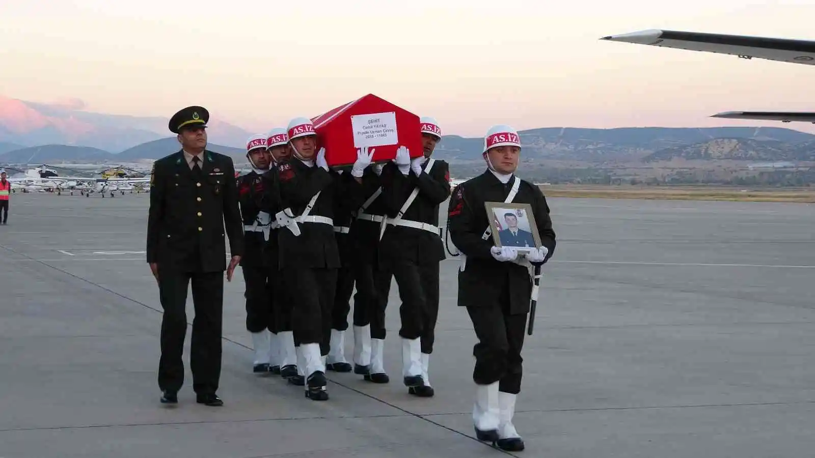 Ispartalı şehidin naaşı memleketine getirildi