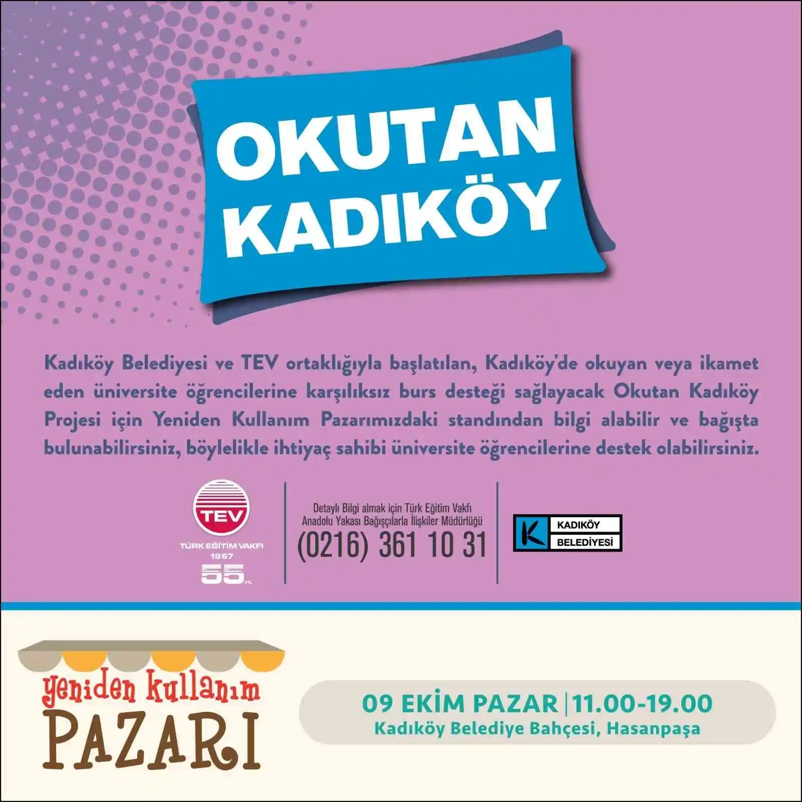 Kadıköy’de Yeniden Kullanım Pazarı