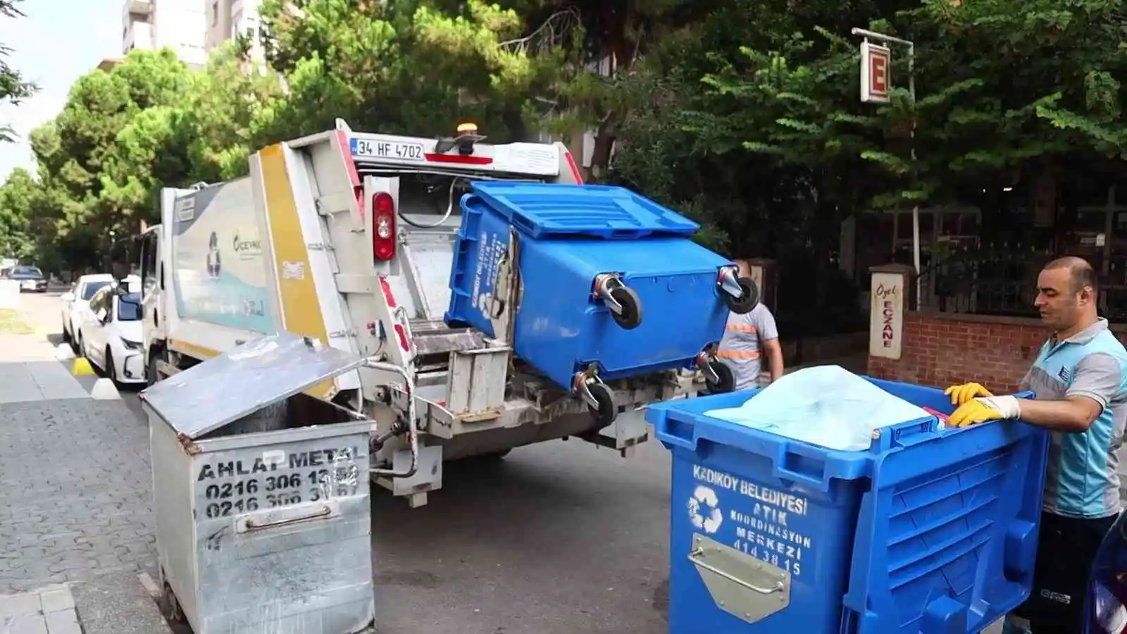 Kadıköy’ün atıklarını Kadıköylüler evlerinde ayrıştırıyor