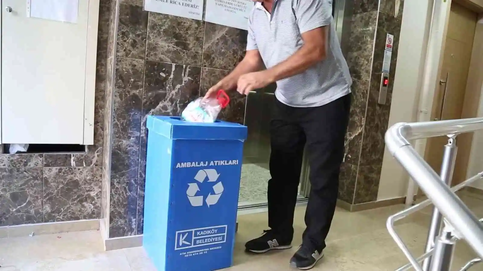 Kadıköy’ün atıklarını Kadıköylüler evlerinde ayrıştırıyor