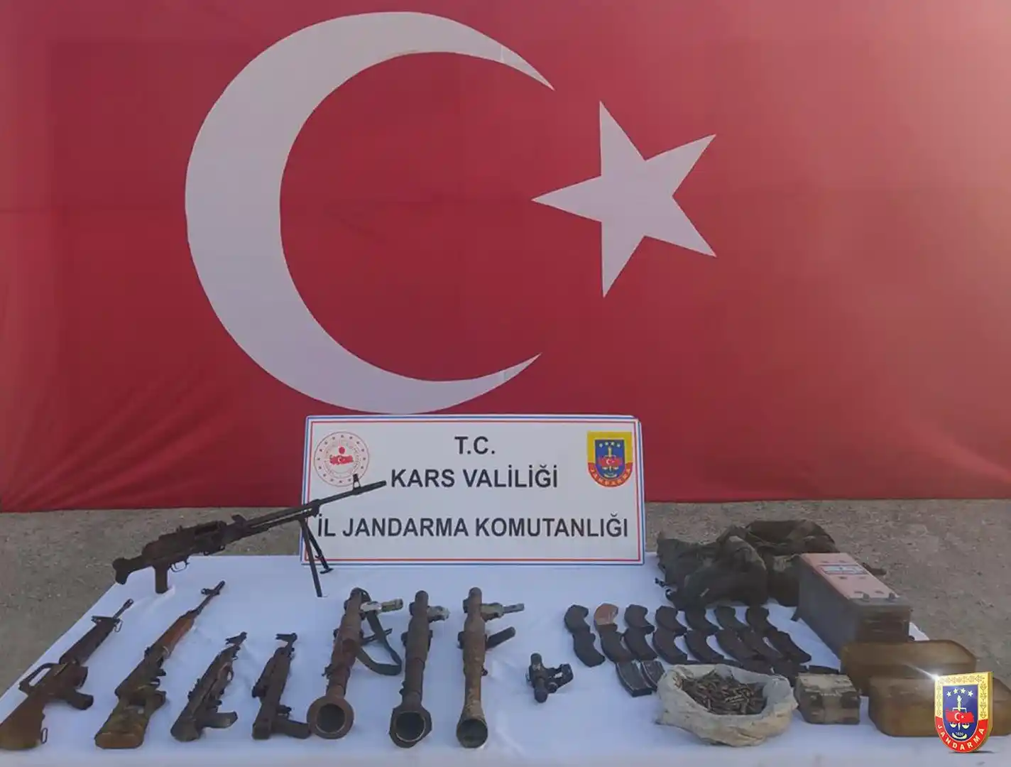 Kağızman’da jandarmadan PKK’ya darbe
