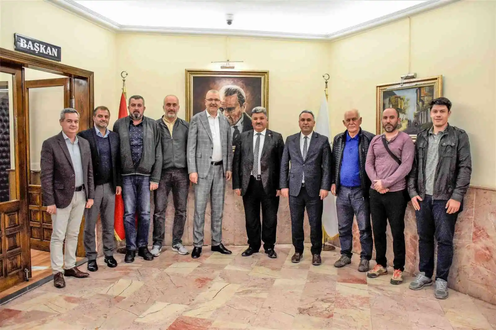 Karacabey'de balıkçı barınağı çalışmaları masaya yatırıldı