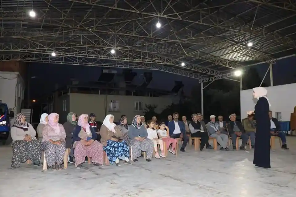 Karacasu'da vatandaşlara yönelik bilgilendirme çalışmaları sürüyor
