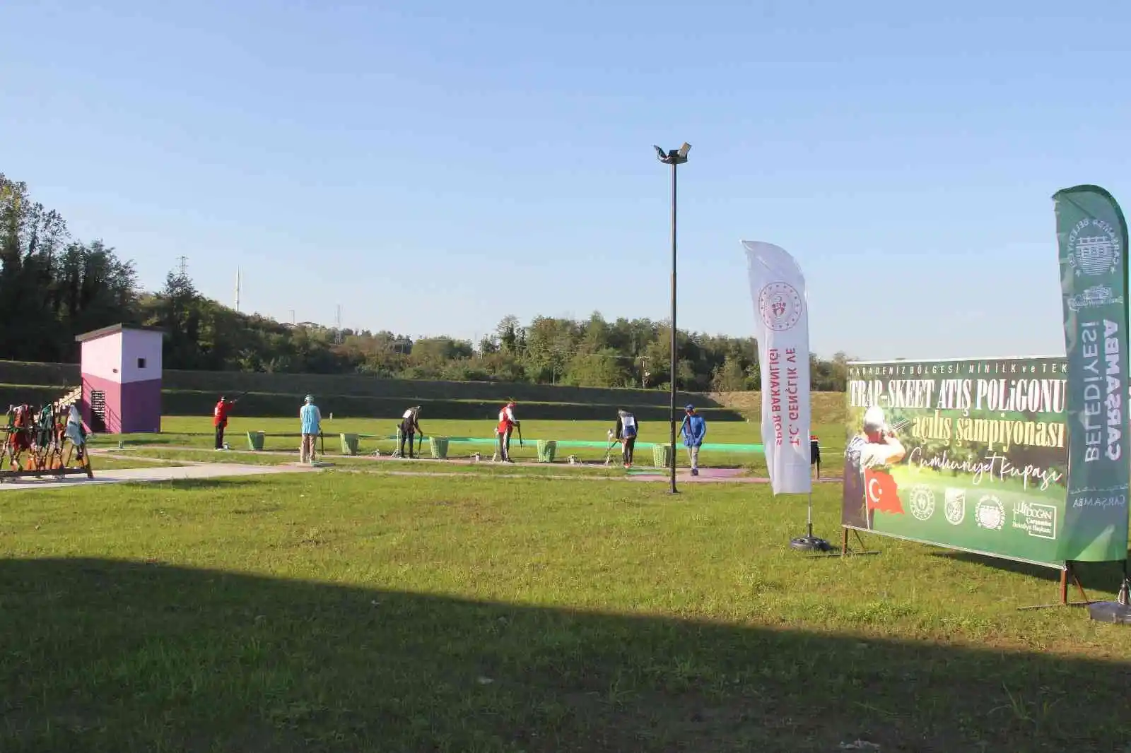 Karadeniz’in ilk Trap-Skeet Atış Poligonu düzenlenen şampiyona ile hizmete girdi