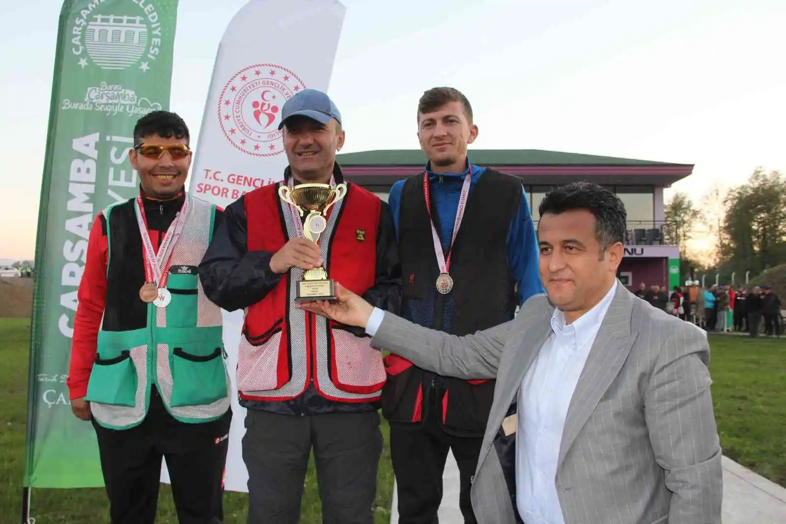 Karadeniz’in ilk Trap-Skeet Atış Poligonu düzenlenen şampiyona ile hizmete girdi
