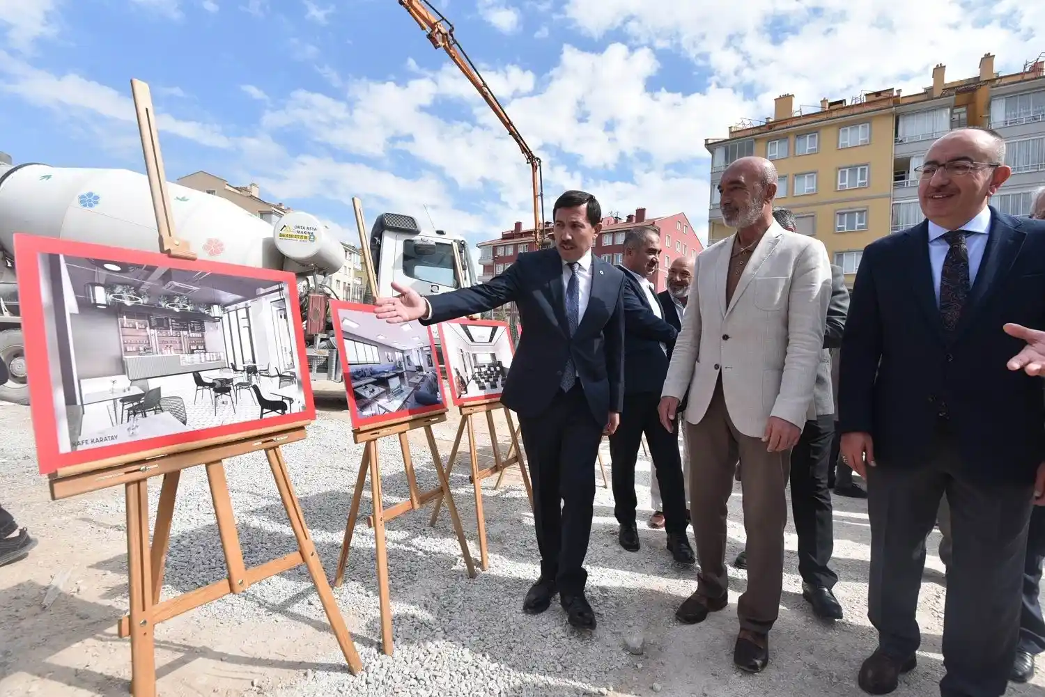 Karatay’da 60 milyon liralık merkezin temeli atıldı
