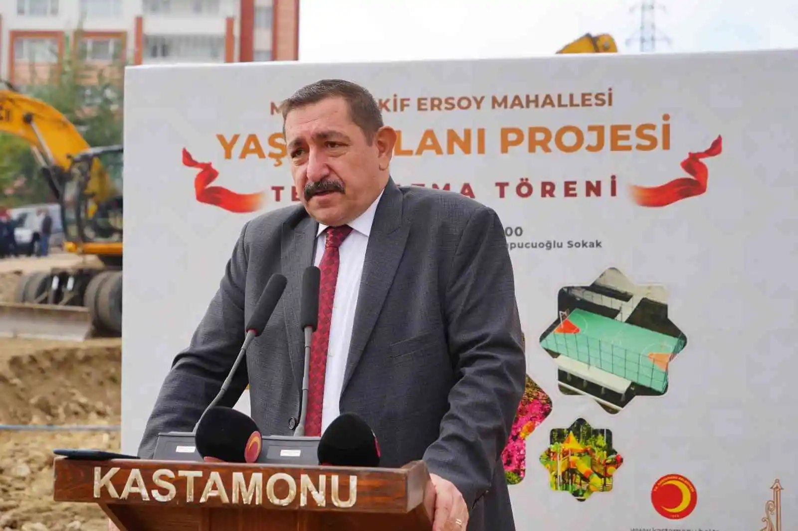 Kastamonu’da 3 bin metrekarelik yaşam alanının temeli atıldı