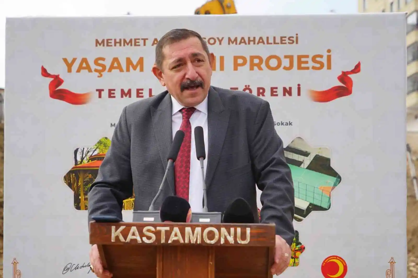 Kastamonu’da 3 bin metrekarelik yaşam alanının temeli atıldı