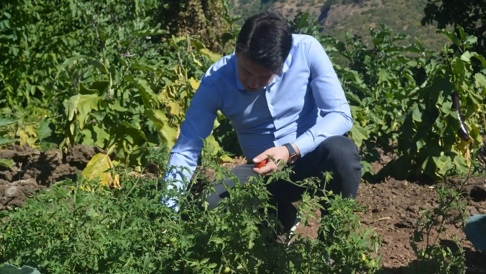 Kaymakam Gürses, öğrenci ve vatandaşlarla bir araya geldi
