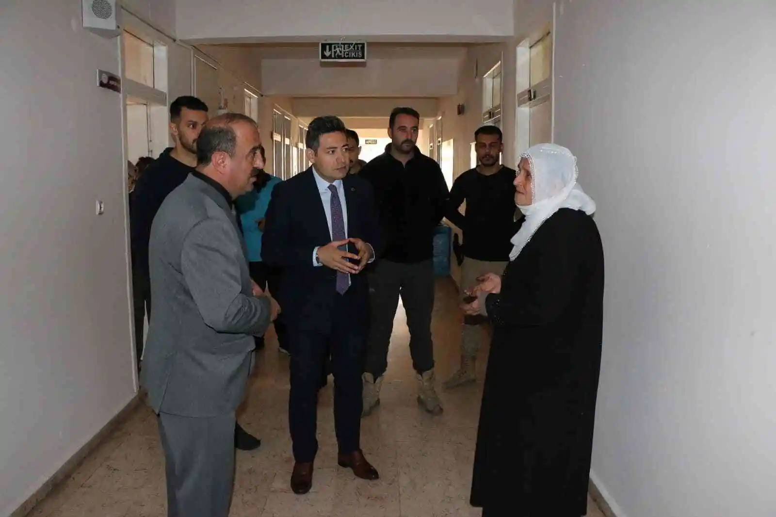 Kaymakam Özçelik’ten sağlık kurumlarına ziyaret