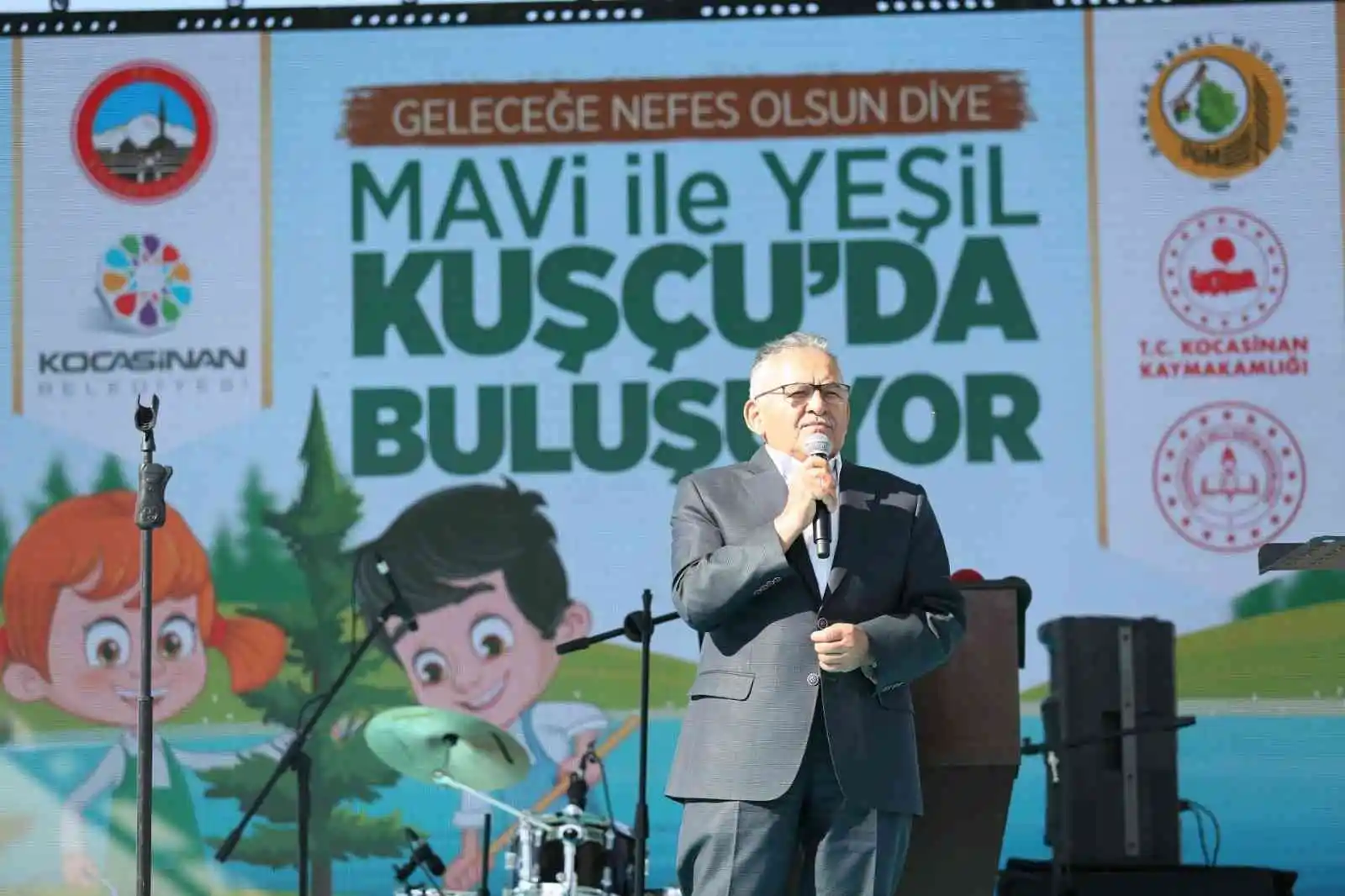 Kayseri’nin denizi ağaçlandırılıyor
