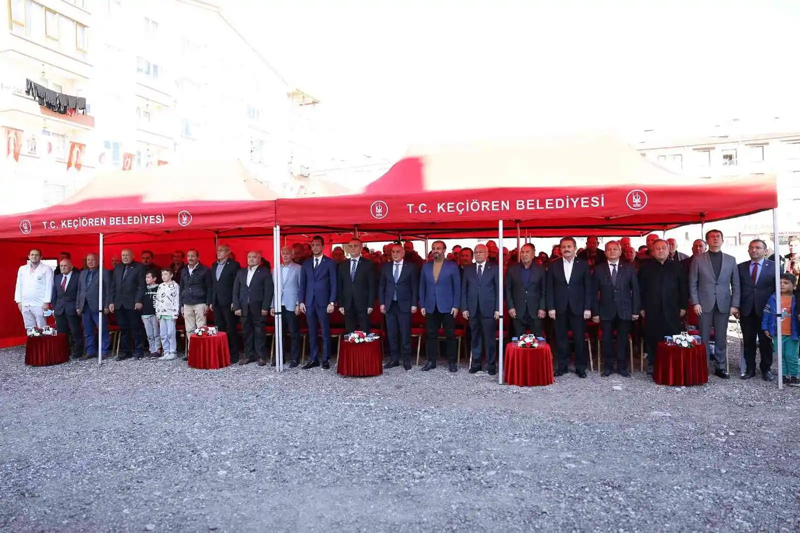 Keçiören’de Atapark Mahallesi aile sağlığı merkezi ve mahalle konağının temelleri atıldı