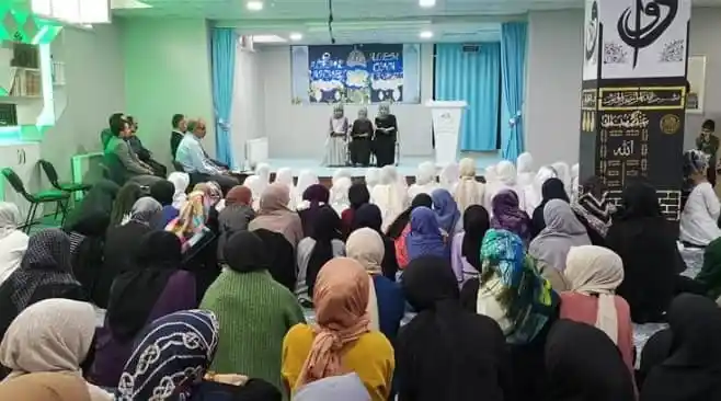 Kız Kur’an Kursu öğrencileri Mevlid-i Nebi’yi coşkuyla kutladı