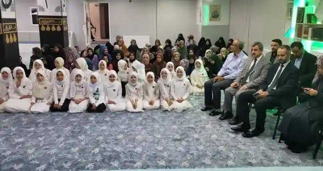 Kız Kur’an Kursu öğrencileri Mevlid-i Nebi’yi coşkuyla kutladı