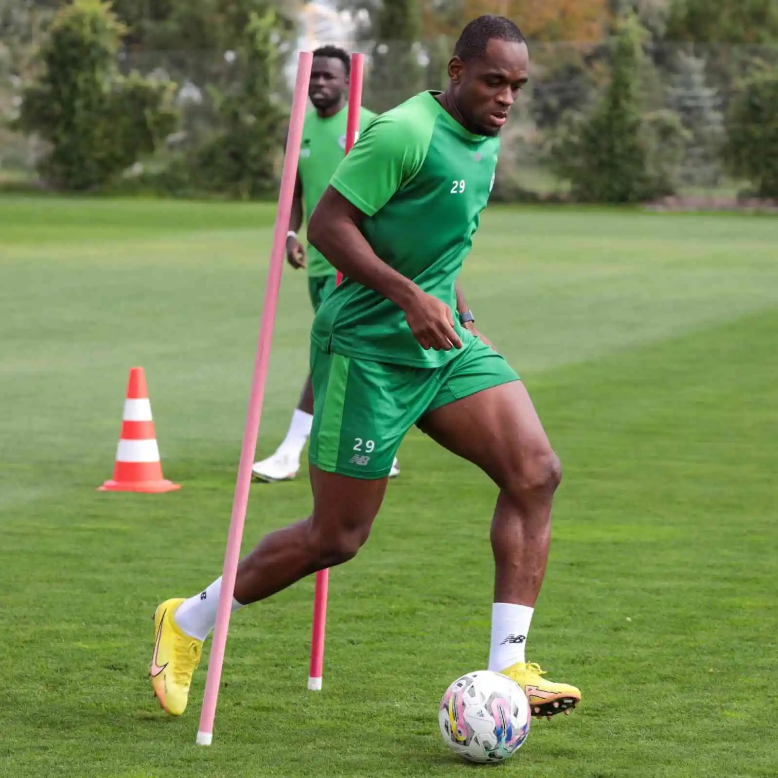 Konyaspor, Antalyaspor maçı hazırlıklarını sürdürdü
