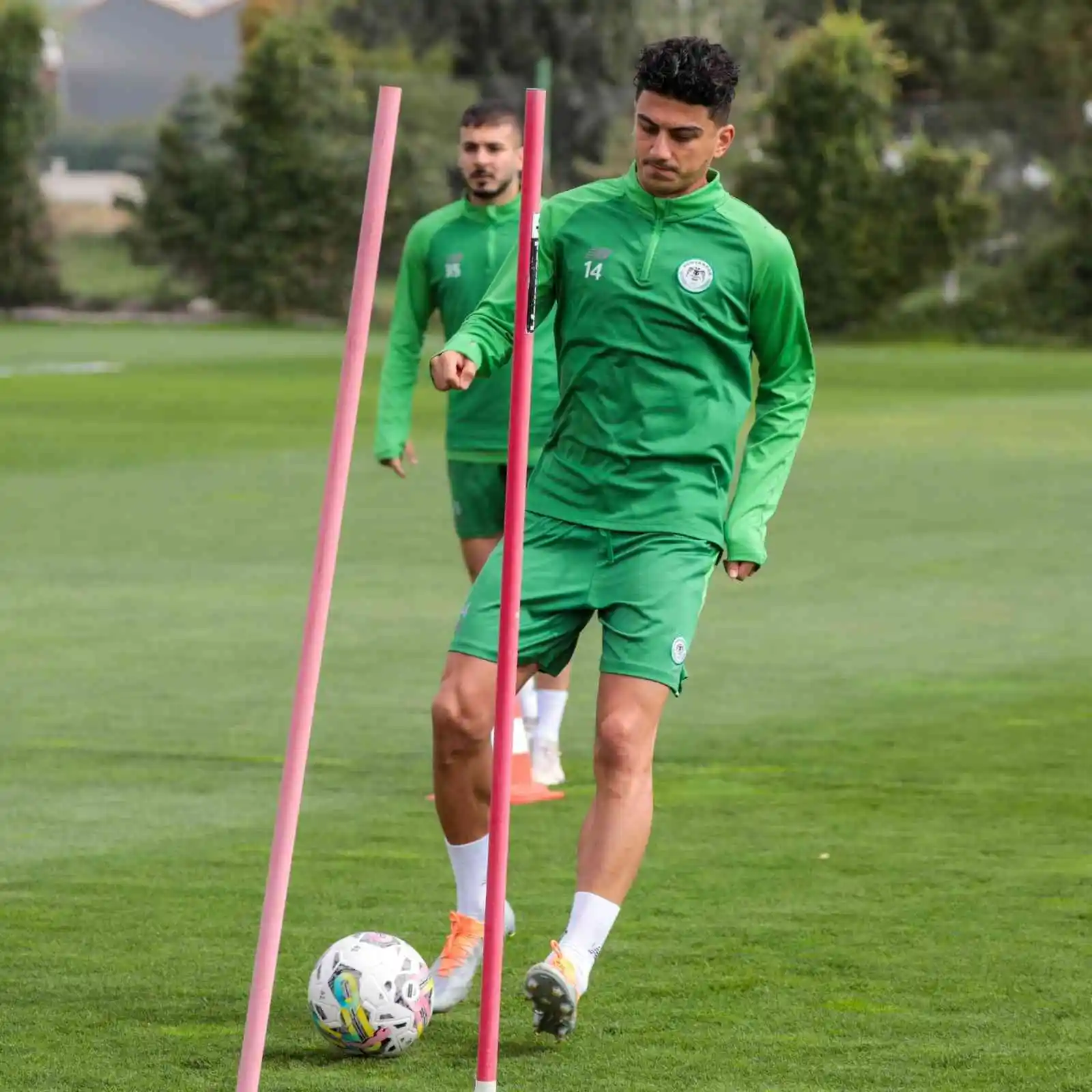 Konyaspor, Antalyaspor maçı hazırlıklarını sürdürdü
