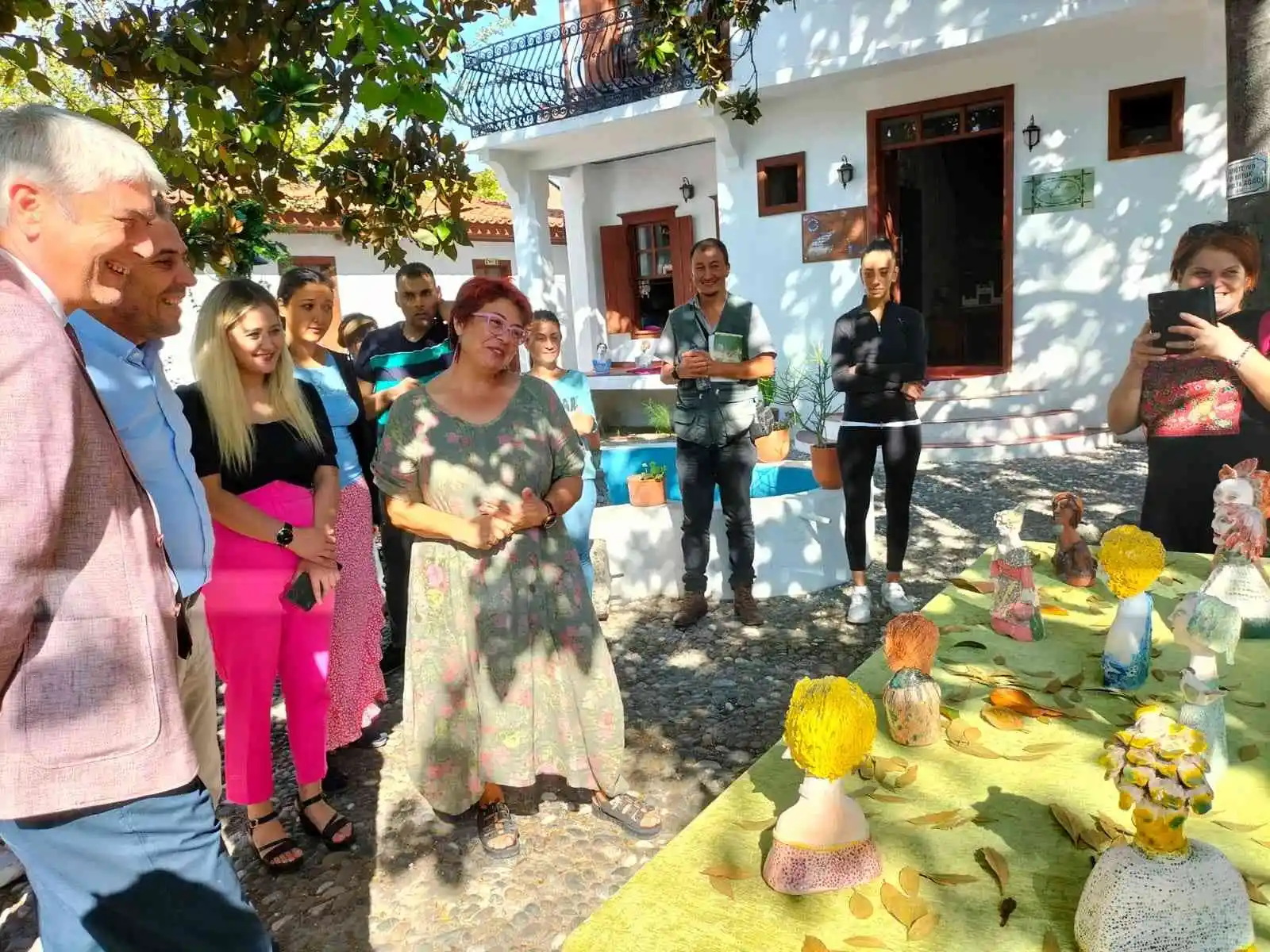 Köyceğiz’de suretler seramik sergisi açıldı