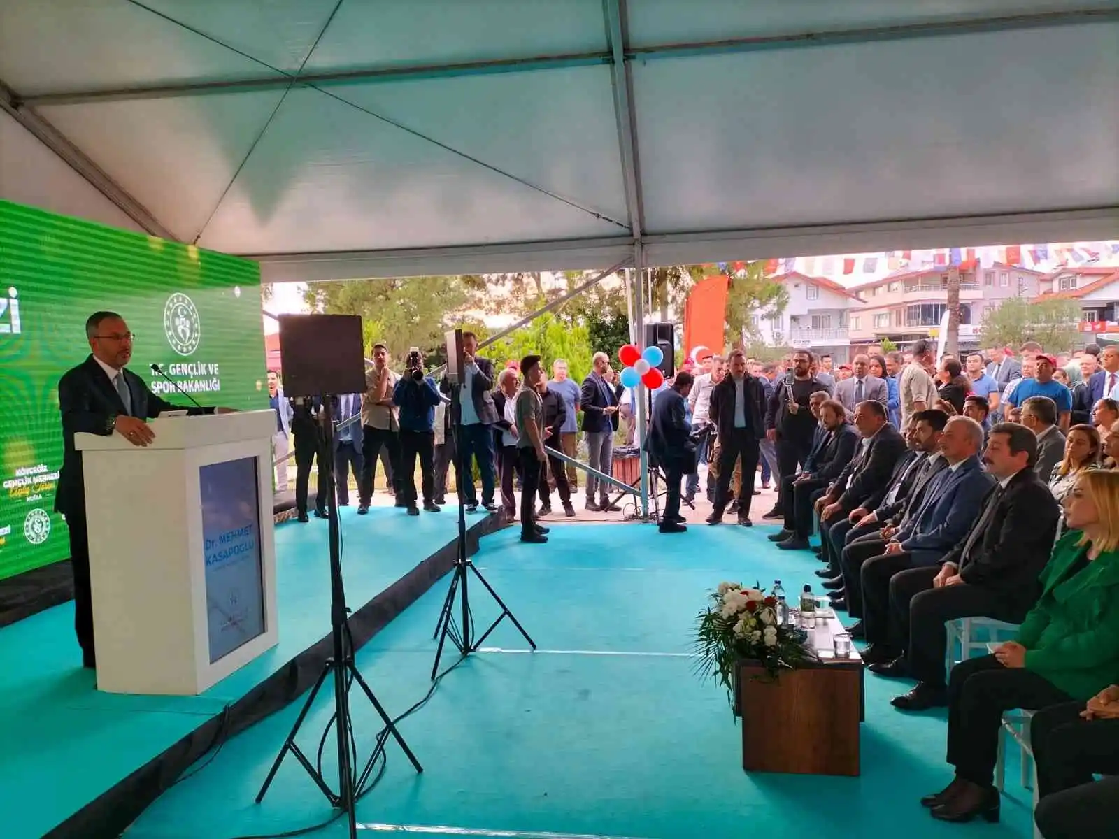 Köyceğiz Gençlik Merkezi ve Spor Salonu açıldı