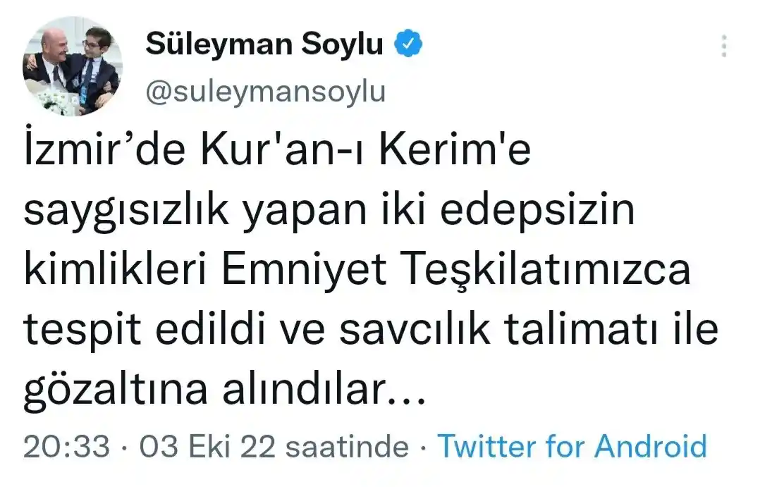 Kur'an-ı Kerim'e saldıran iki "edepsiz" yakalandı
