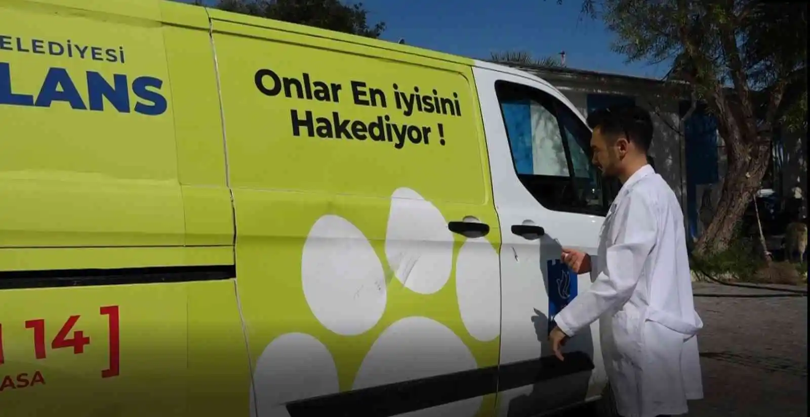 Kuşadası’nda can dostlar ’Haybulans’lara emanet
