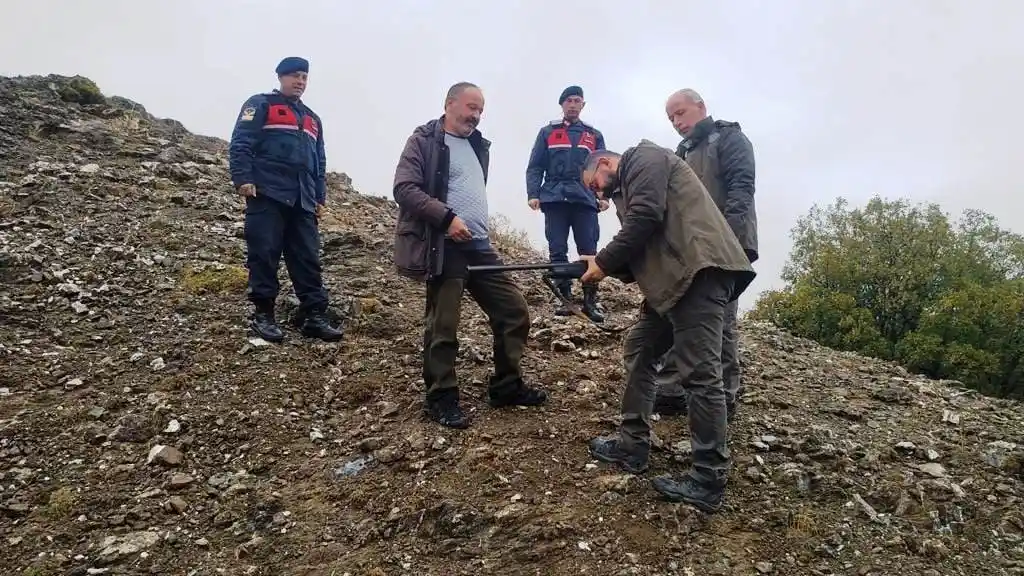 Kütahya’da kaçak avcılara yönelik dronla denetim