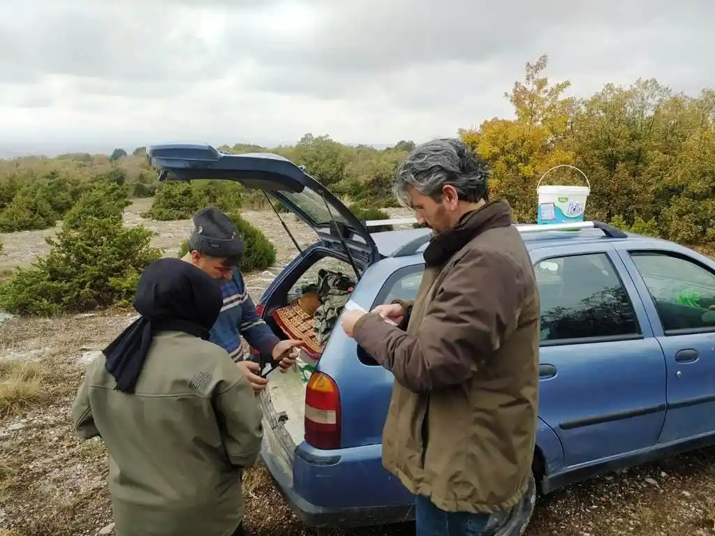 Kütahya’da kaçak avcılara yönelik dronla denetim